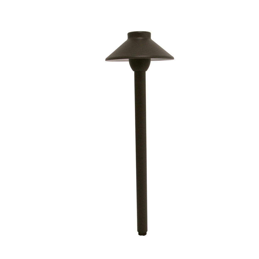 photo of aluminum path light